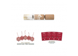 12" Festive Village Kraft Christmas Crackers